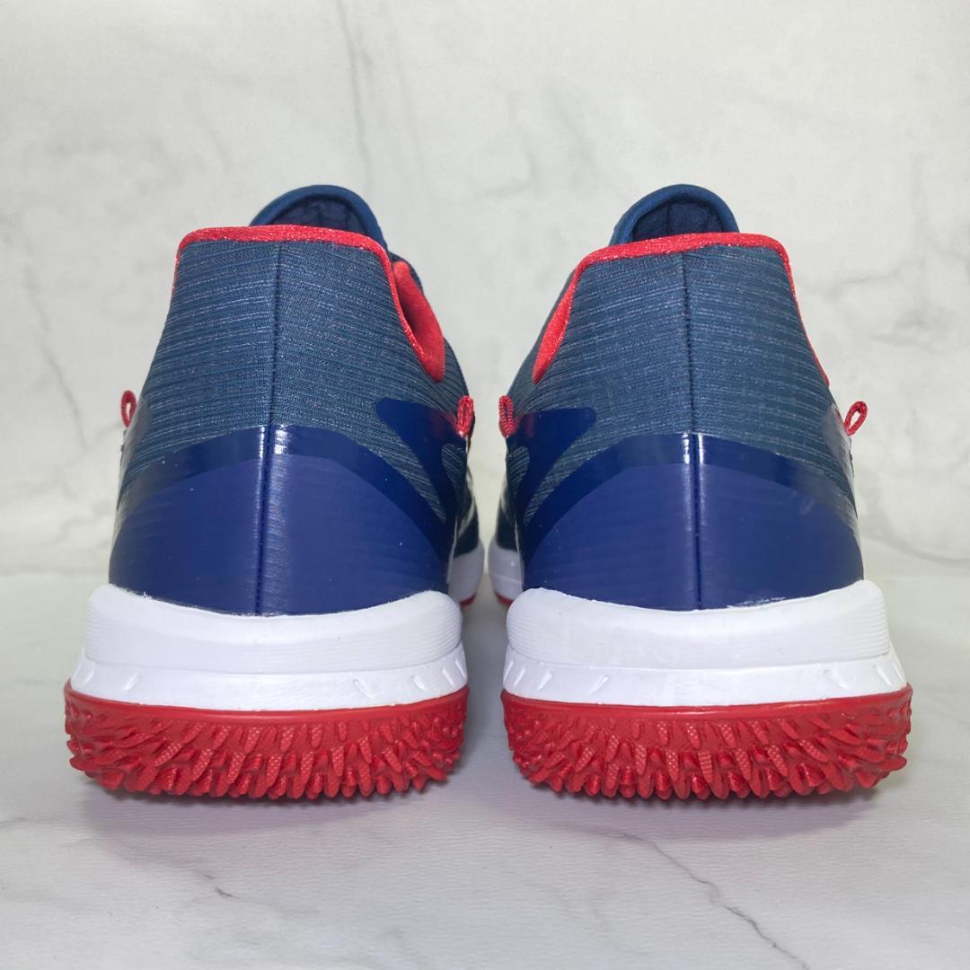 【ばしたか様】アディダス アフターバーナー8ターフ 27.5㎝ 紺/赤