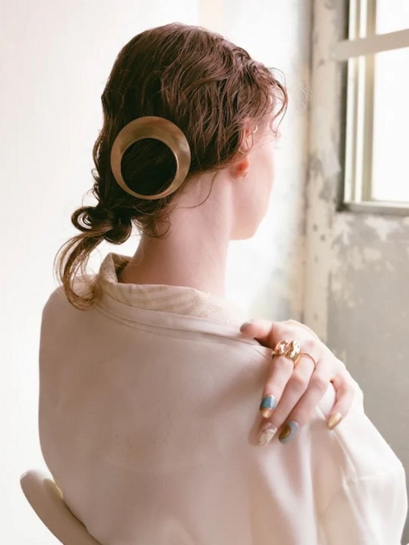 ※箱無しsykia Annular Eclipse Hair Barrette