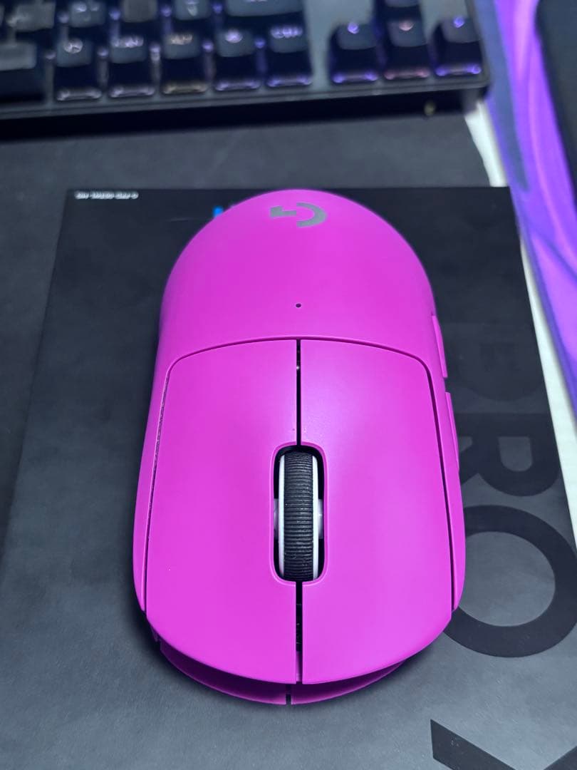 logicool G PRO X SUPERLIGHT 1ピンク