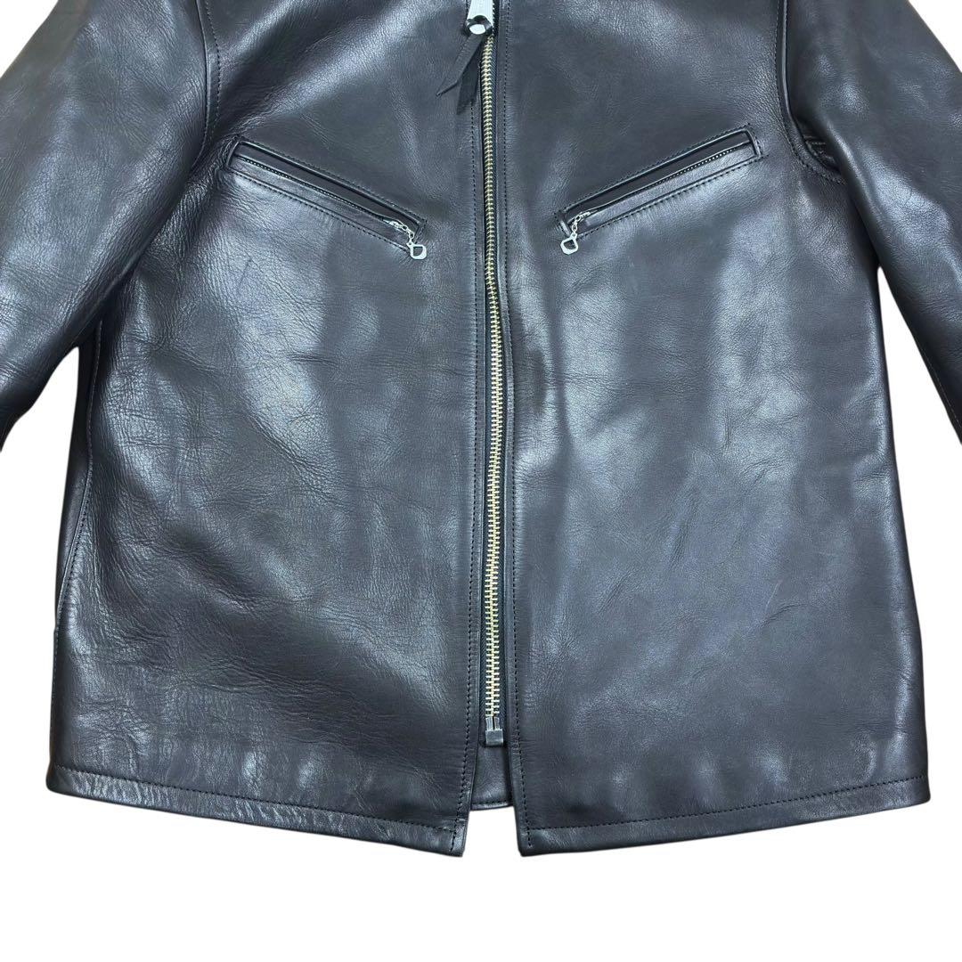 GANGSTERVILLE シングル レザー ライダース ジャケット M