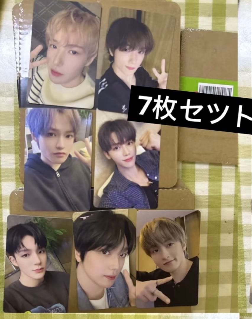 NCTDREAM jingdong 北京 中華 サイン会 トレカ 7枚セツト A