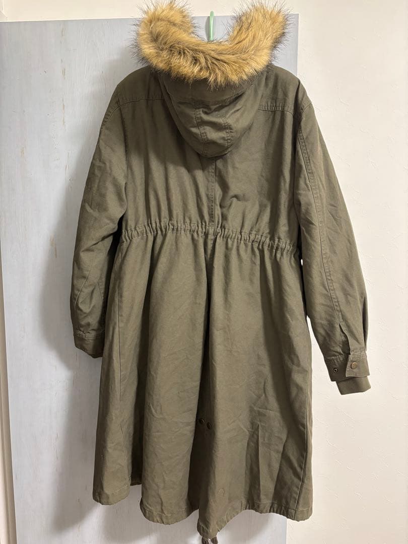 【新品未使用】モッズコート　M〜L カーキ