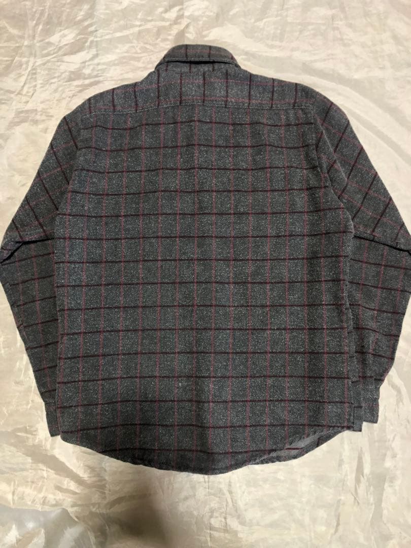 状態良好 グレピン 80’s USA製 FIVE BROTHERヘビーネルシャツ