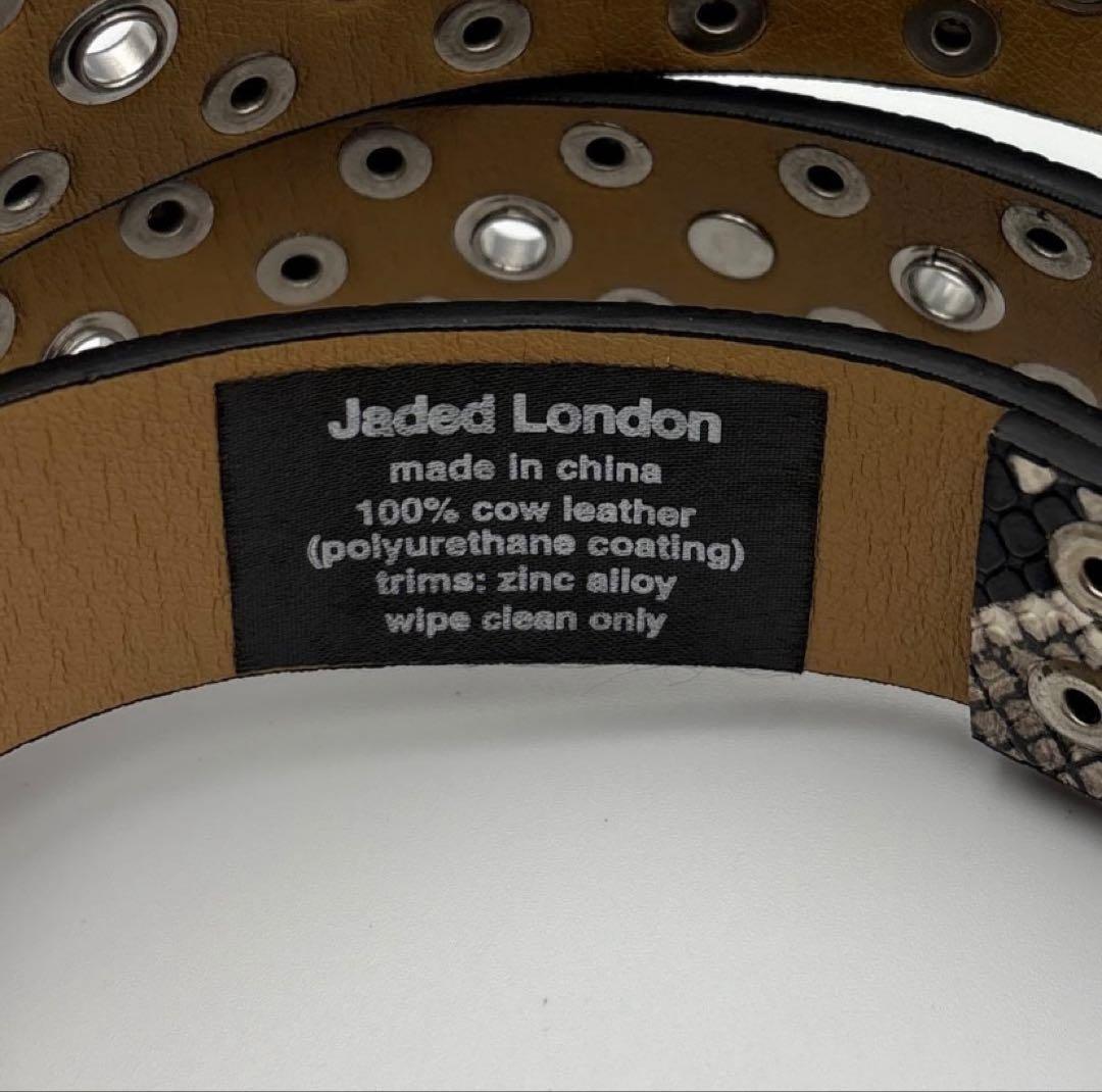 JADED LONDON Mamba ベルト ブラック　タグ付き
