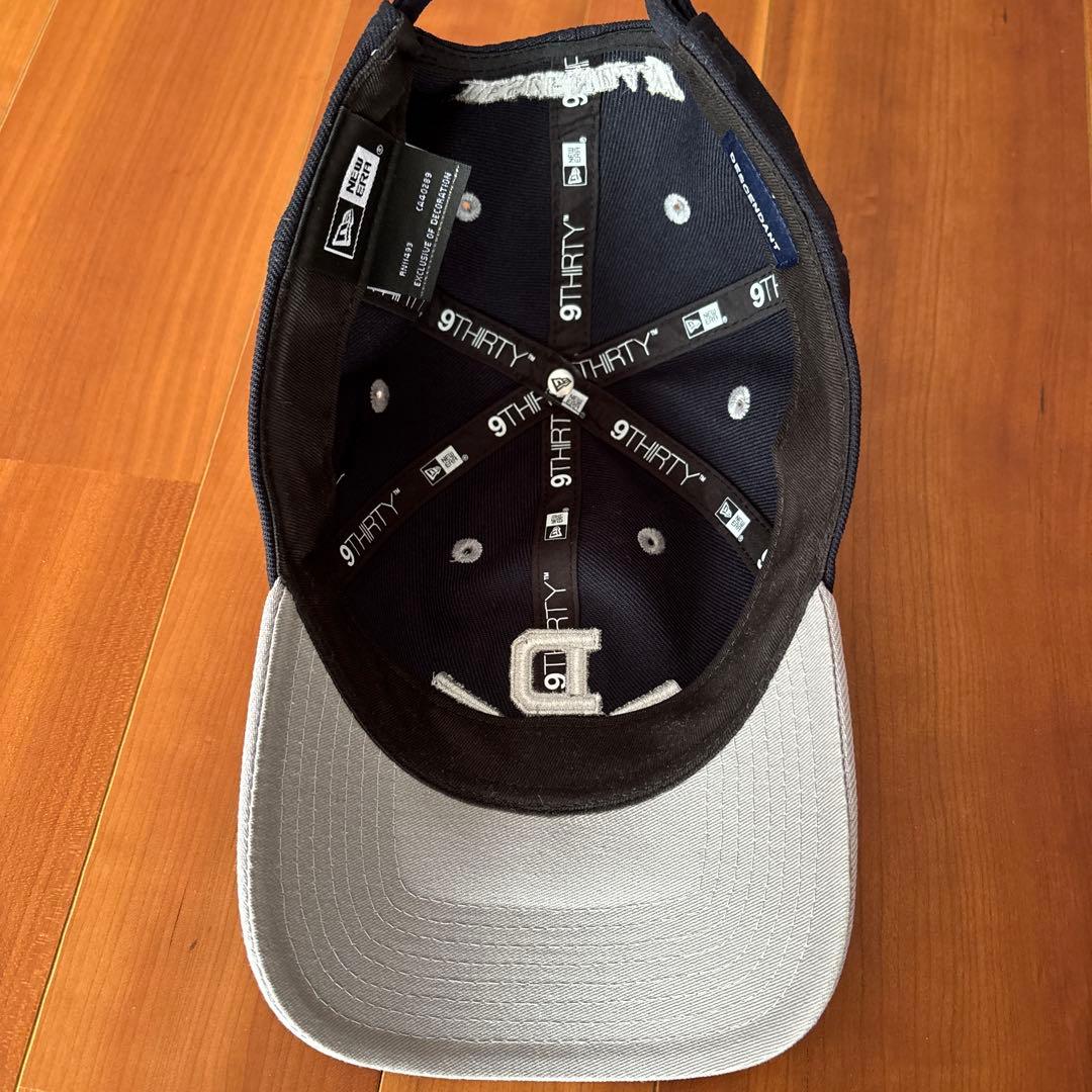 desendant New Era 9THIRTY ネイビー/グレー