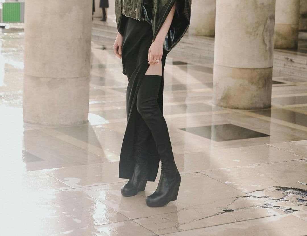 専用です！ リックオウエンス RICK OWENS ニーハイブーツ