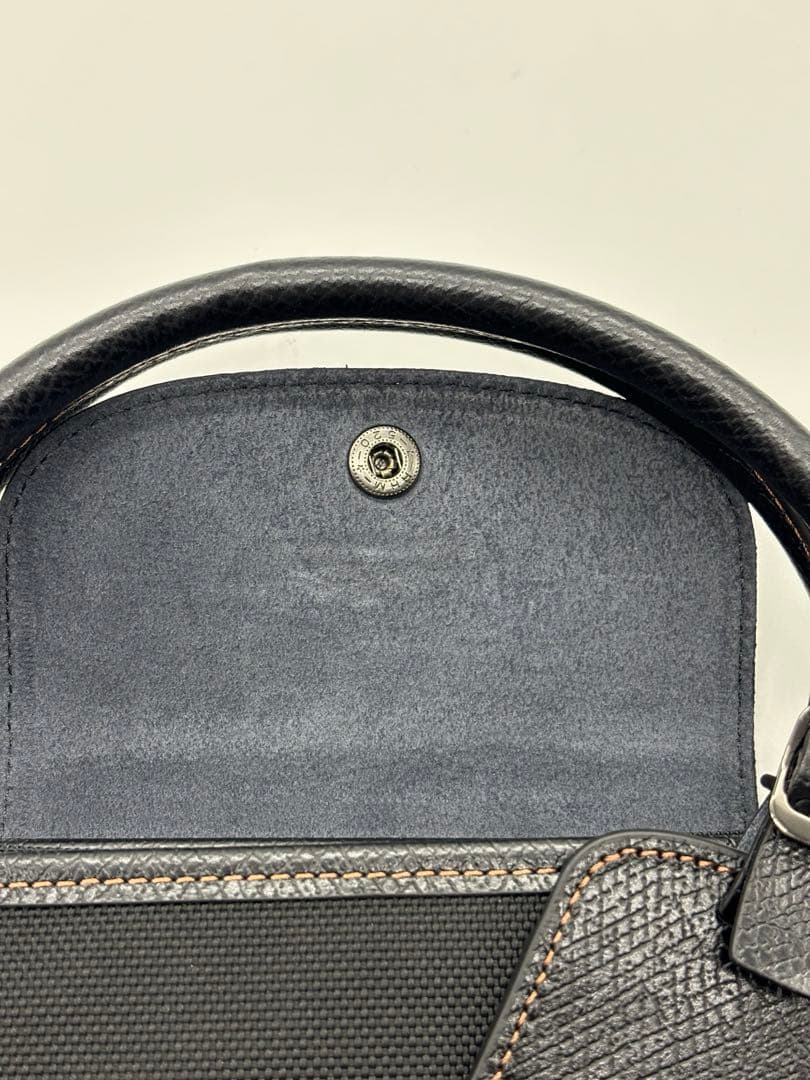 【美品】ロンシャン ブラック ボストン 旅行用バッグ 2way ショルダー