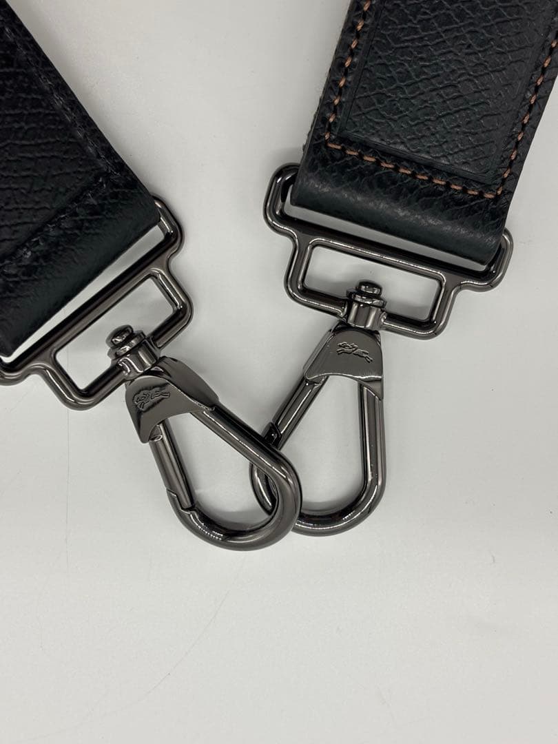 【美品】ロンシャン ブラック ボストン 旅行用バッグ 2way ショルダー