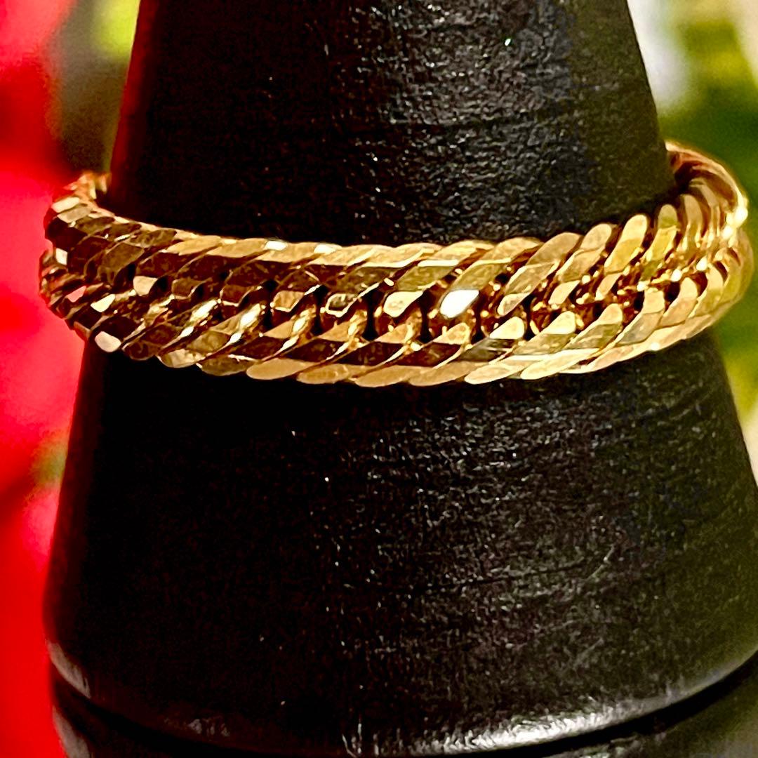 LB 喜平 KIHEI リング K18 12面T 喜平リング