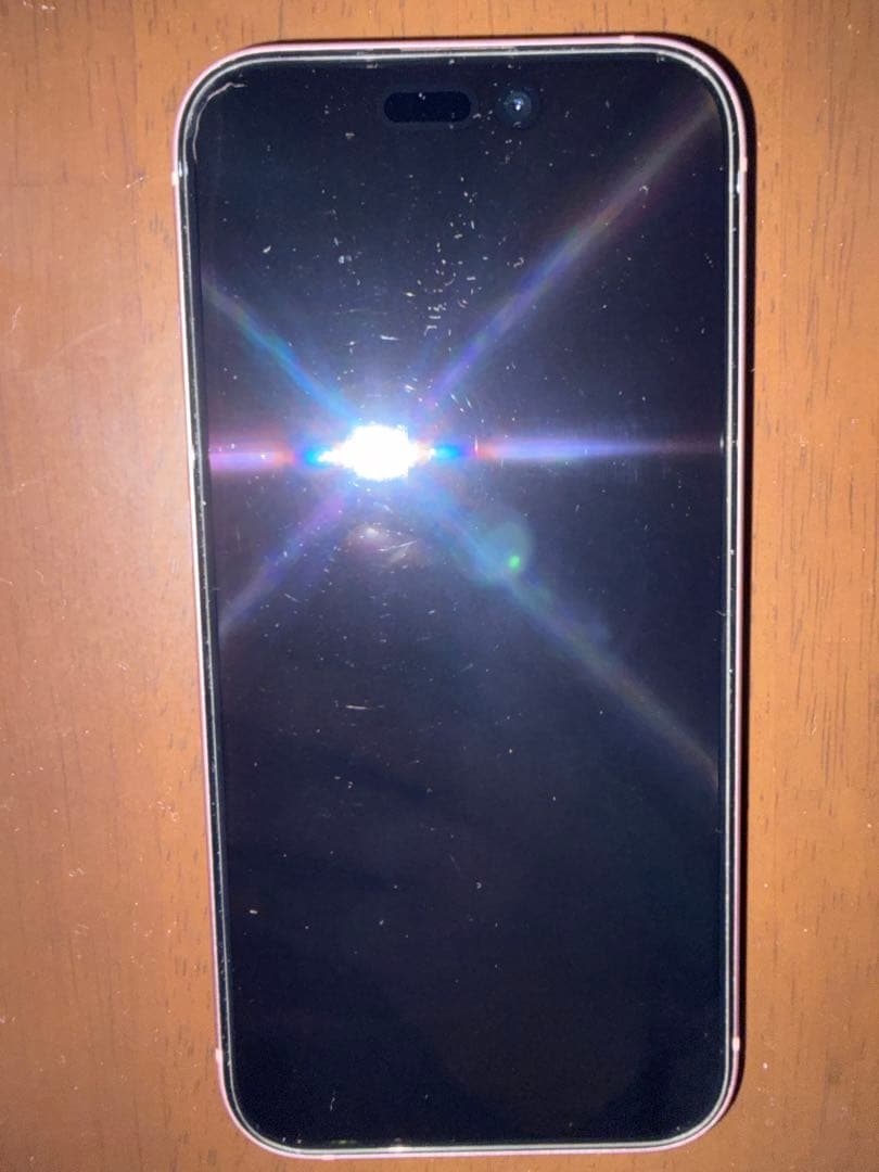 iPhone15 128GB ピンク カメラ部分若干傷