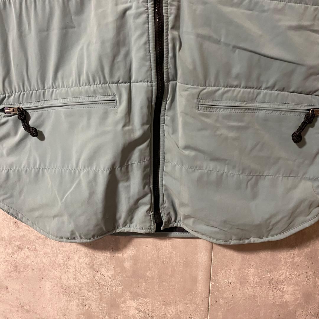 Burtonバートンスキーウェアスノーボードジャケットボアベスト水色青ブルー希少