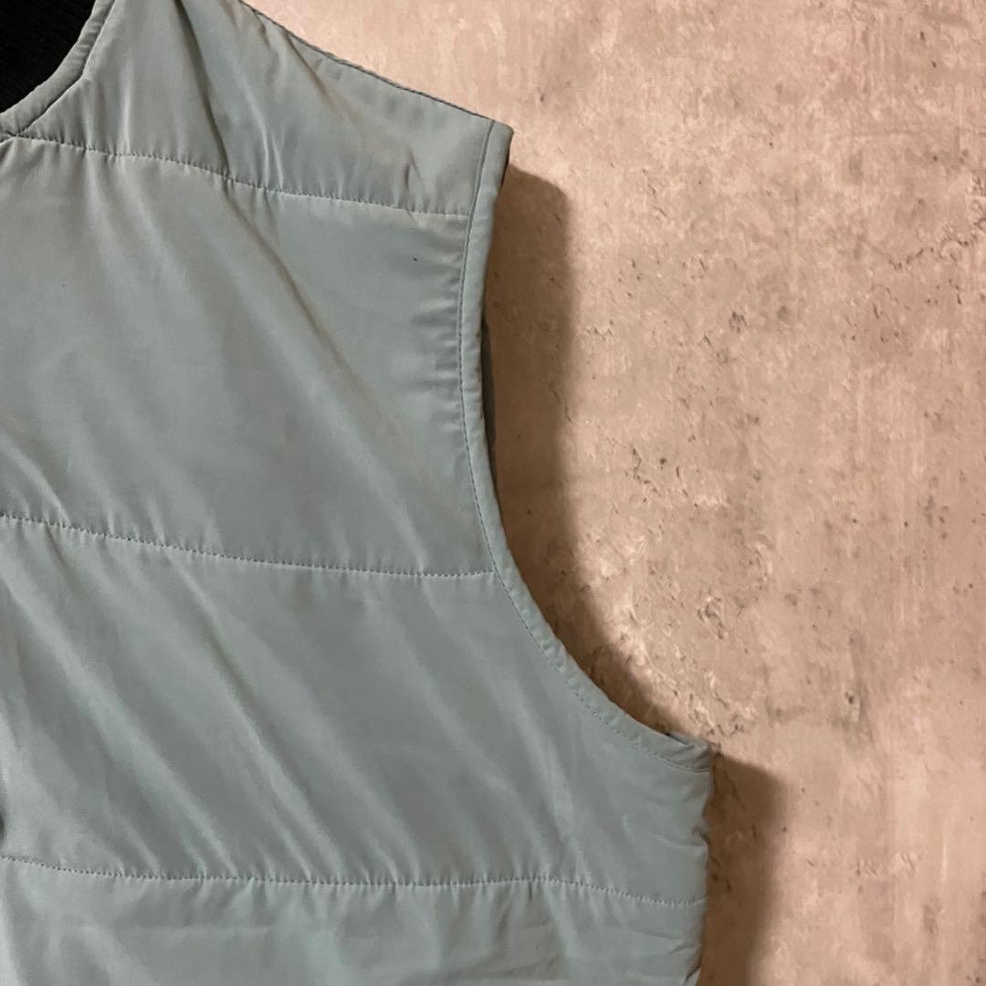 Burtonバートンスキーウェアスノーボードジャケットボアベスト水色青ブルー希少