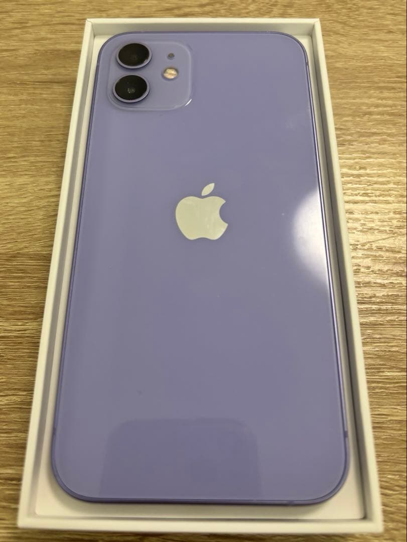 Apple iPhone 12 本体 パープル　64GB