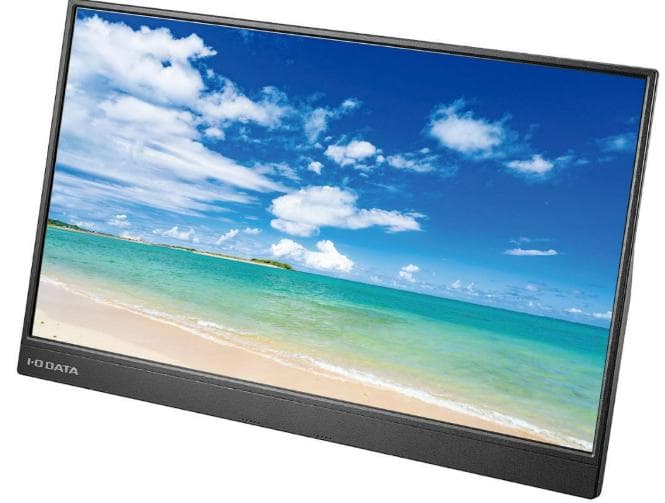 【美品】モバイルモニター15.6インチ、i-o data　薄型軽量