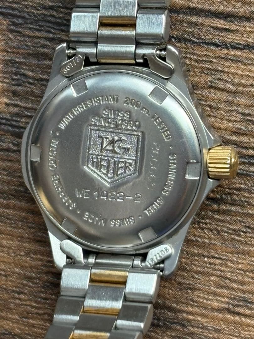 稼働 TAG HEUER WE1422-2 タグホイヤー プロフェッショナル