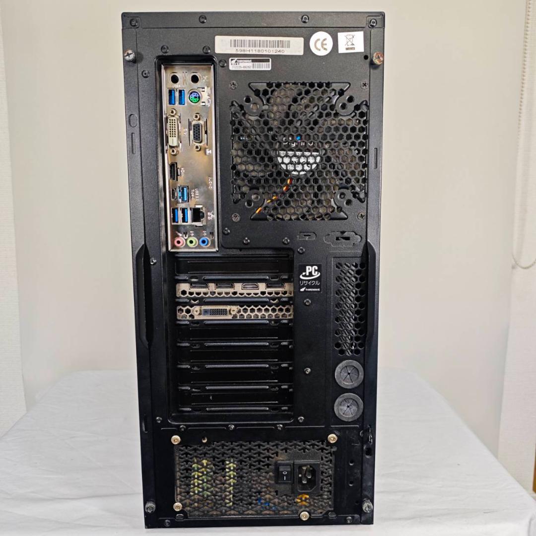 ゲーミングPC/i7 8700K/500GB/GTX1070Ti/ガレリア