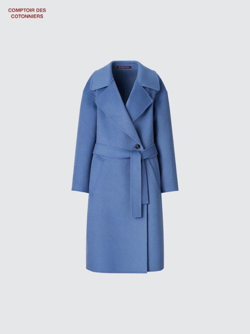 ダブルフェイスロングコート