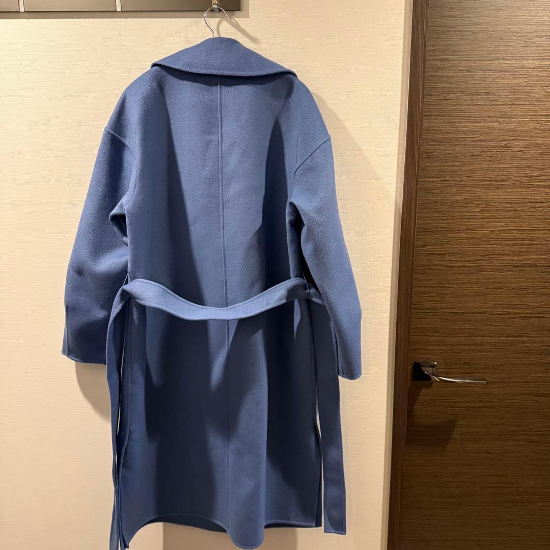 ダブルフェイスロングコート