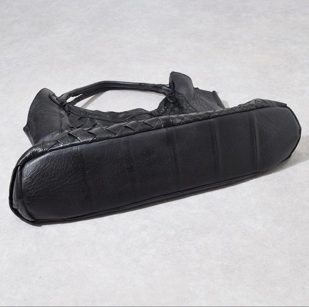 バッグ 00s archive goa Intrecciato leather bag