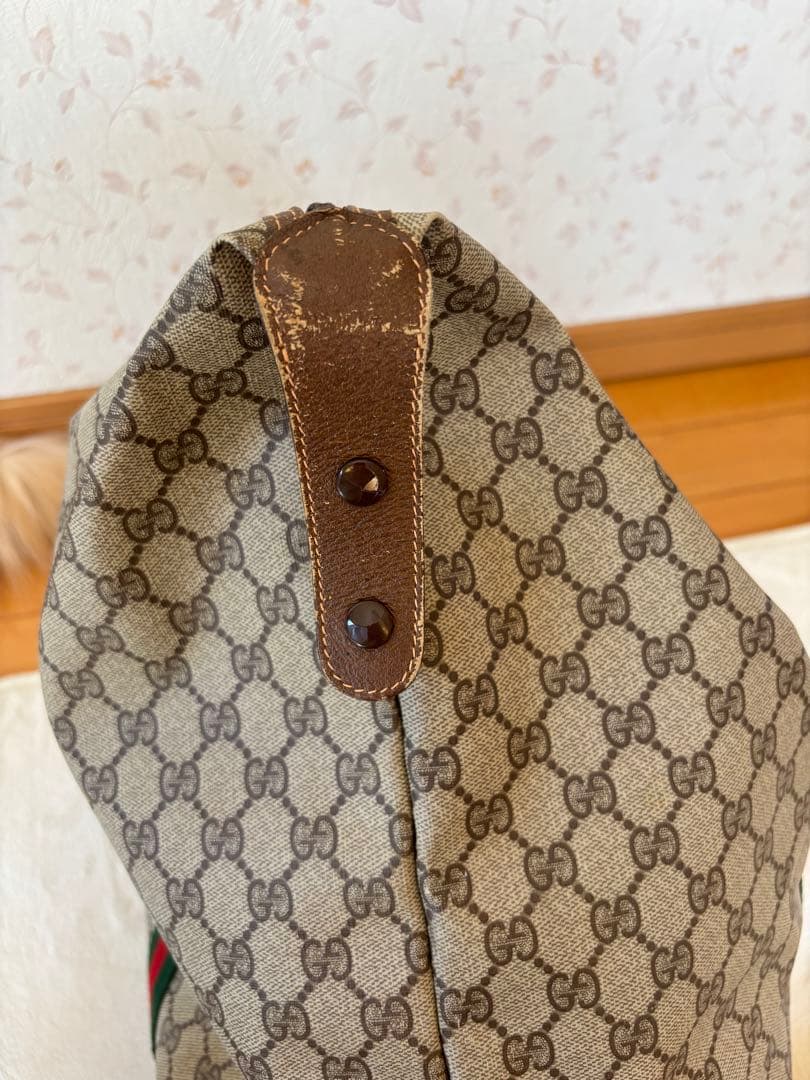 Gucci GGキャンバス ボストンバッグ
