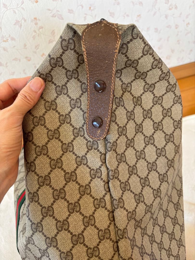 Gucci GGキャンバス ボストンバッグ