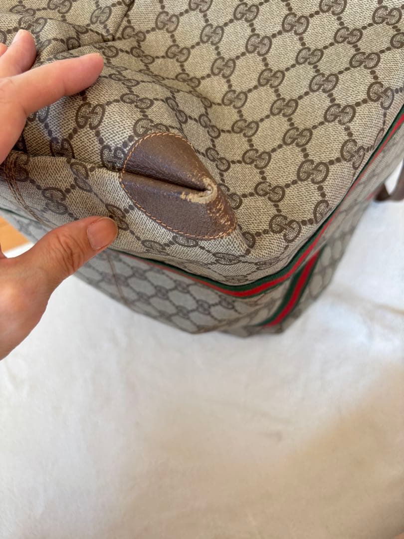 Gucci GGキャンバス ボストンバッグ