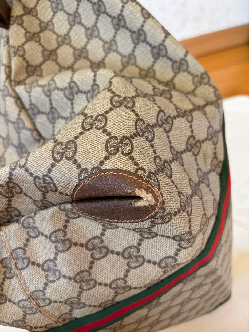Gucci GGキャンバス ボストンバッグ