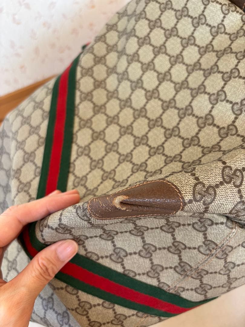 Gucci GGキャンバス ボストンバッグ