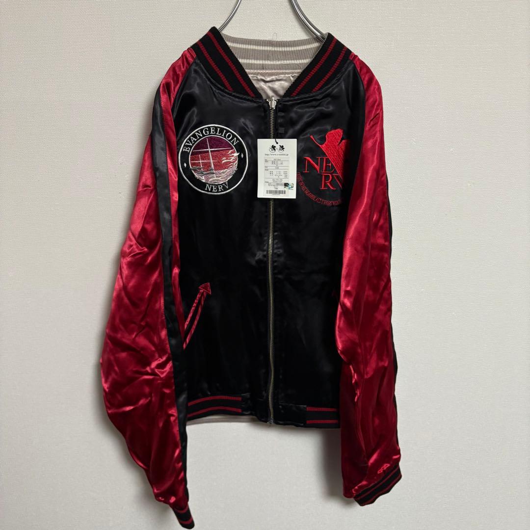 【新品同様】錦×エヴァ スカジャン リバーシブル XL