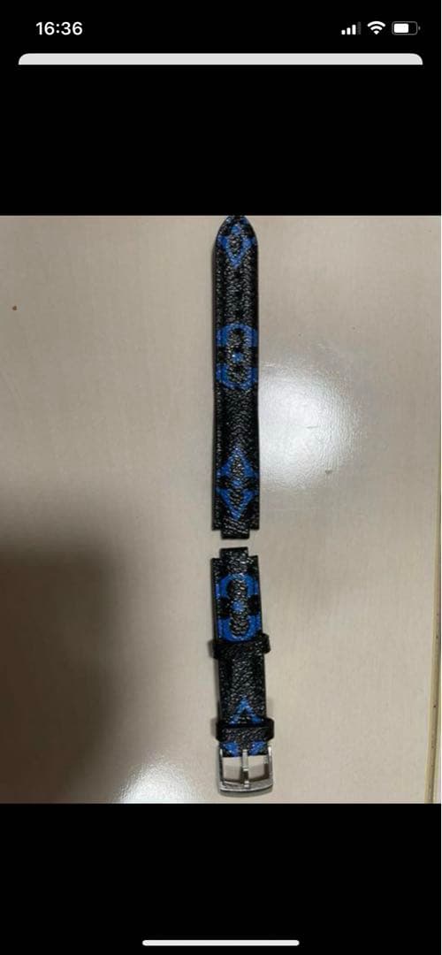 新品同様ルイヴィトン時計ベルト