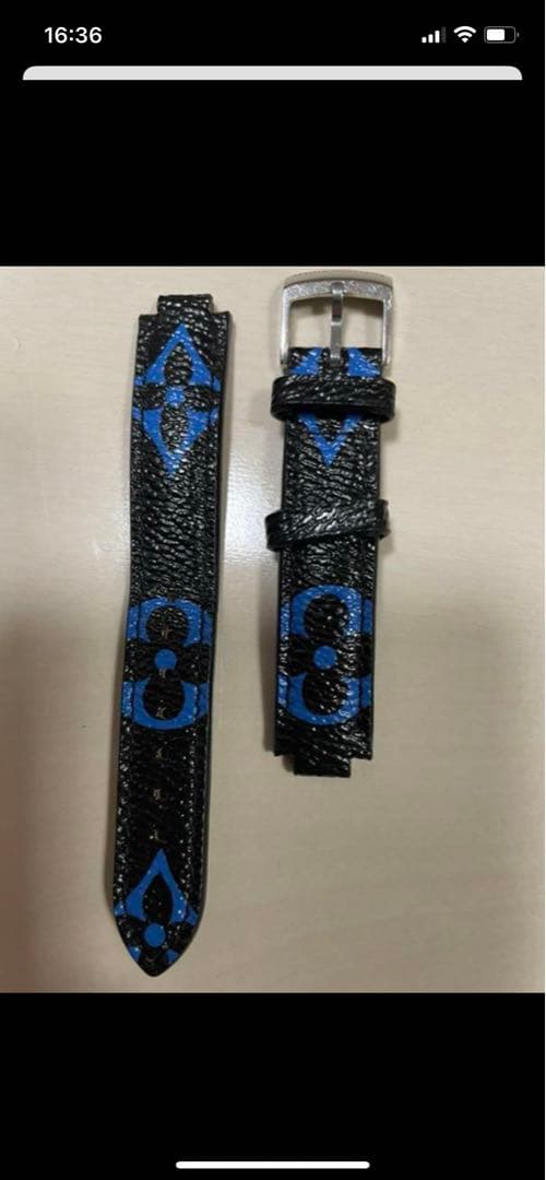 新品同様ルイヴィトン時計ベルト