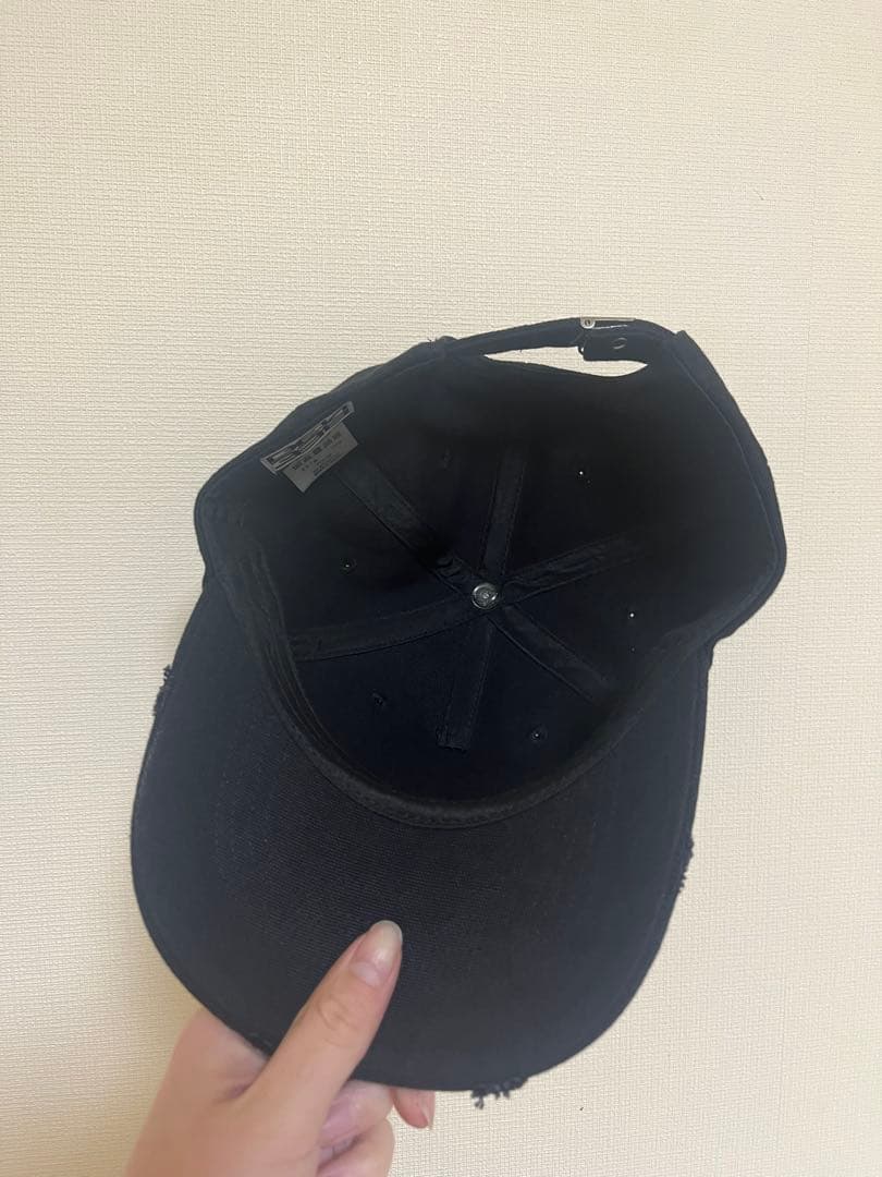 BEEDEN キャップ スタッズ ダメージキャップ