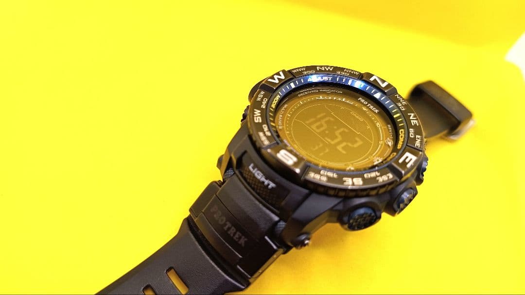 20気圧！PROTREK PRW-3500Y-1JF ソーラー 　温度気圧高度計