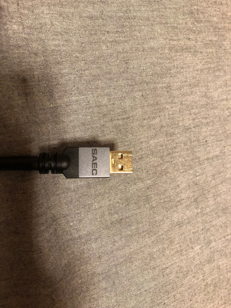 SAEC USB A - USB typeCケーブル SUS-020 0.2m