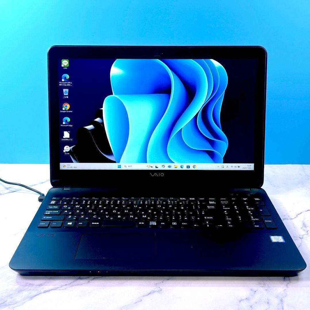 バイオ☆Corei5・8GB・SSD・カメラ・DVDマルチ・ノートパソコン