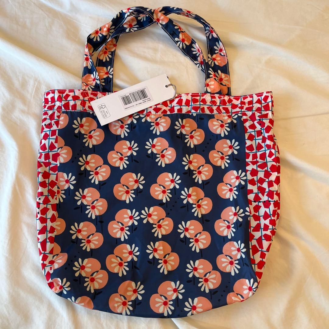 MARNI 花柄ナイロンハンドバッグ