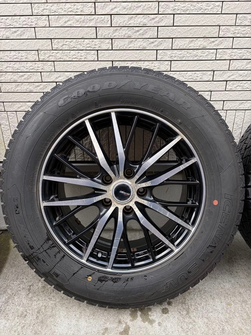 グッドイヤー スタッドレス 225/65 RAV4 D5 CX5 送料込み