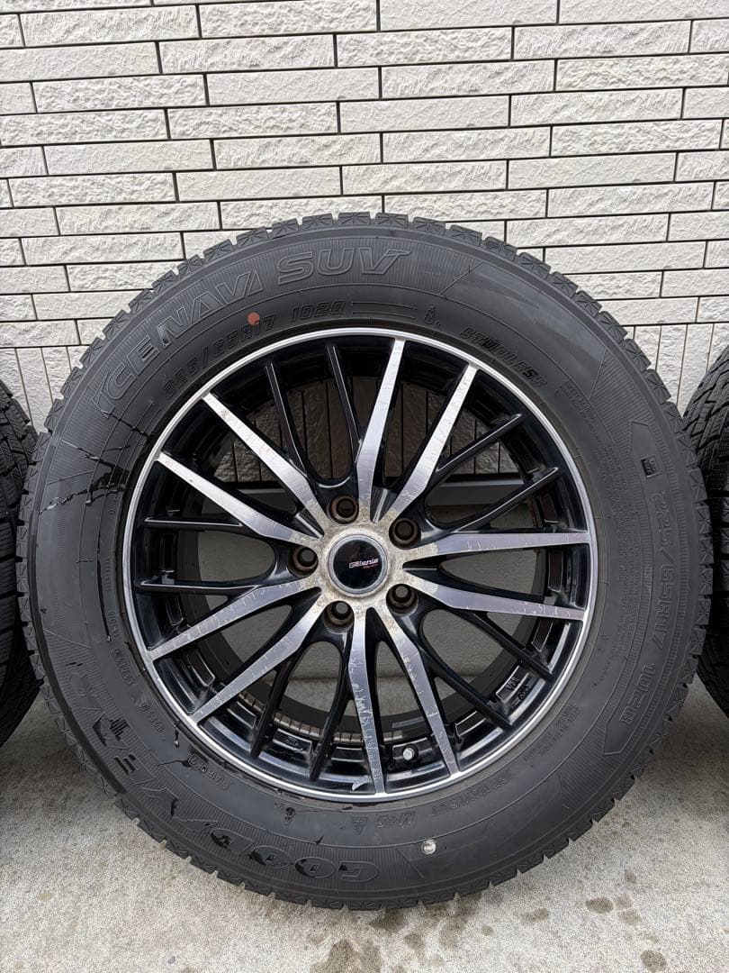 グッドイヤー スタッドレス 225/65 RAV4 D5 CX5 送料込み