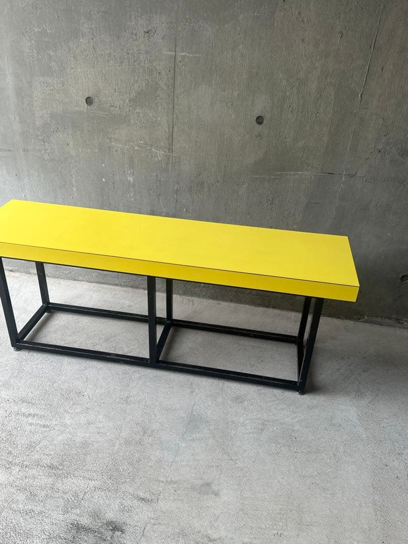 専用　yellow bench インダストリアル ベンチ ポストモダン