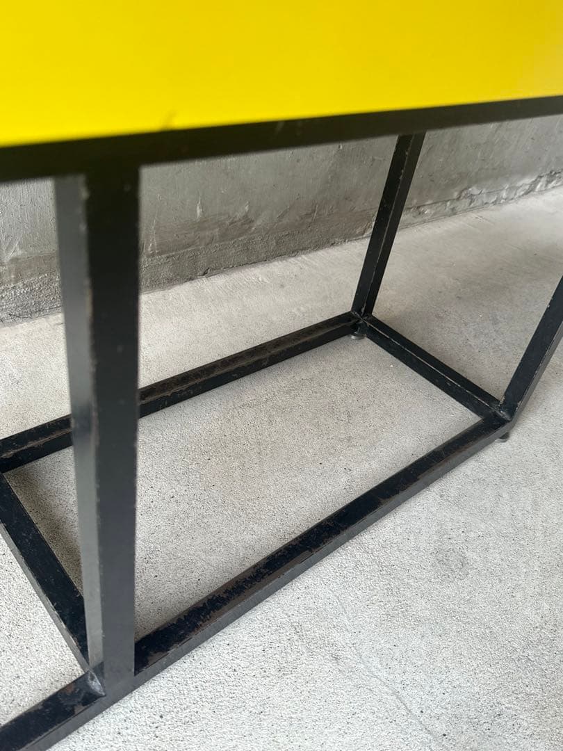 専用　yellow bench インダストリアル ベンチ ポストモダン