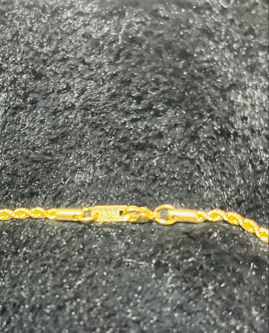 K18GF ネックレス　18k刻印