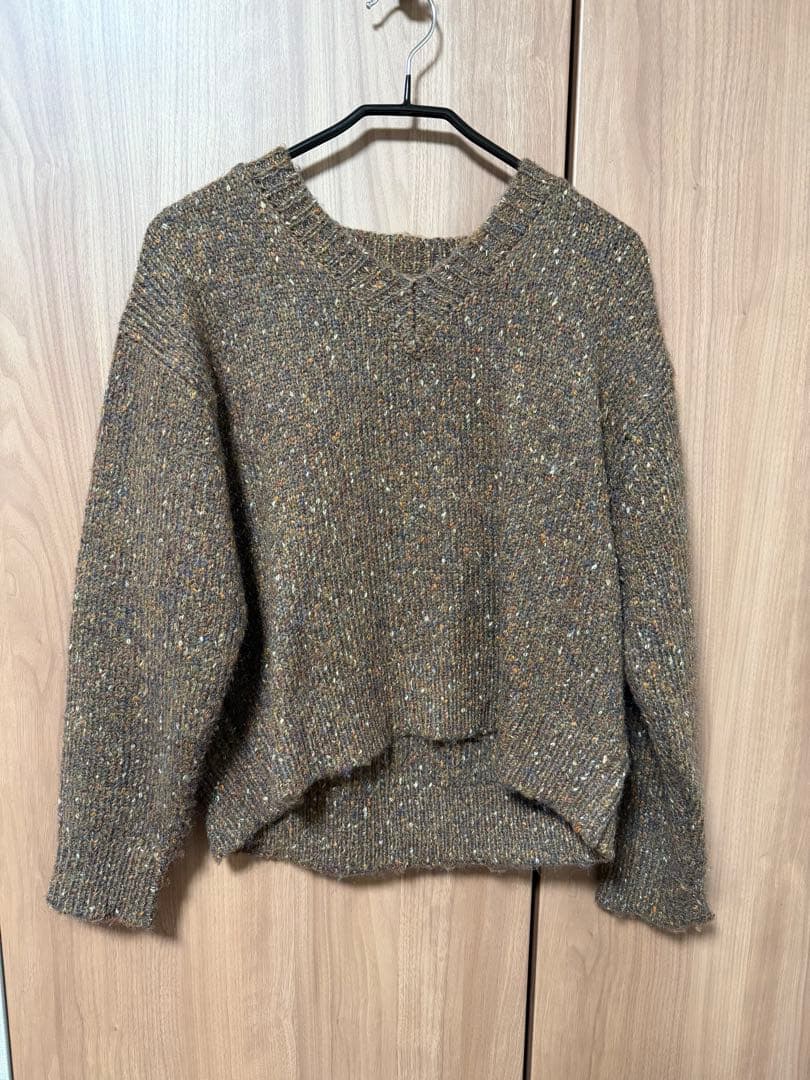 STRATA ヴィンテージライクミックスヤーンニット