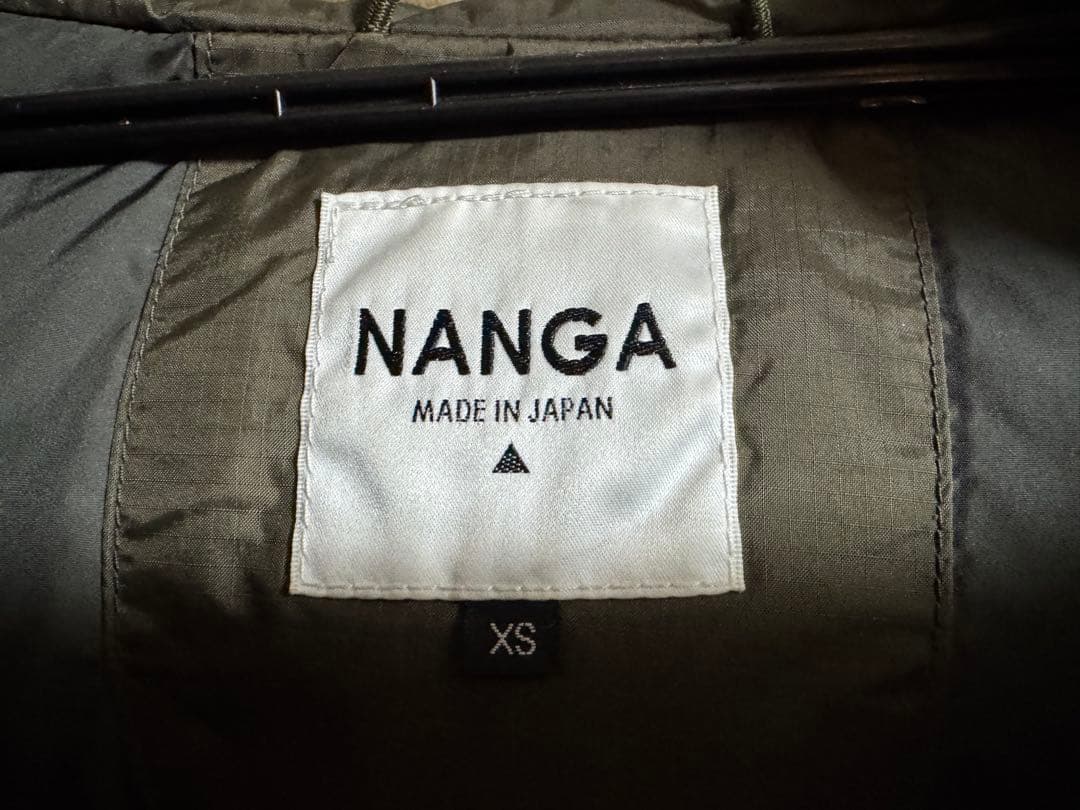 NANGA AURORA DOWN JACKET ナイロン リップストップ