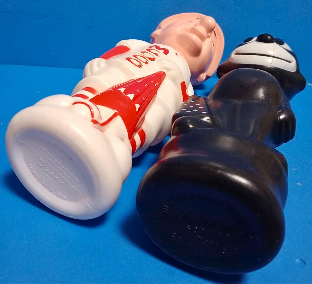 1960s米国ヴィンテージソーキー ソープボトル フィリックス、Mr.マグー