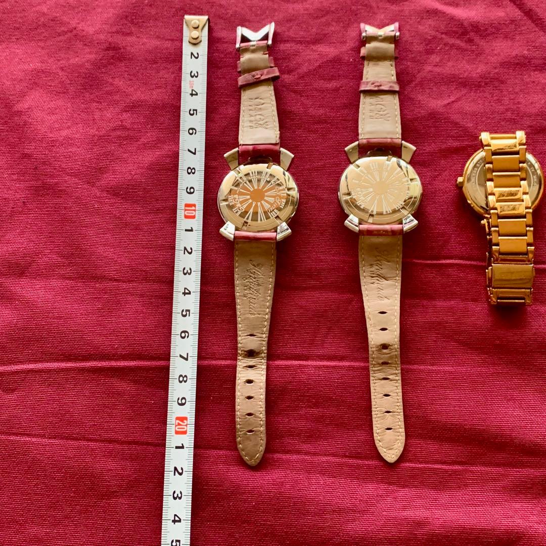 ガガミラノ腕時計2本　マイケルコース腕時計1本