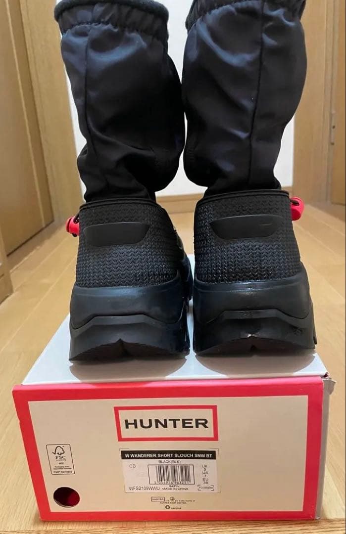 HUNTER WINDHUNDER  BOOT ブラック