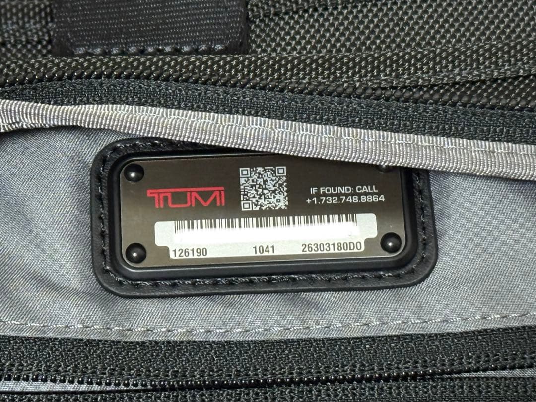 TUMI スリーウェイブリーフ Three Way Brief 国内正規品