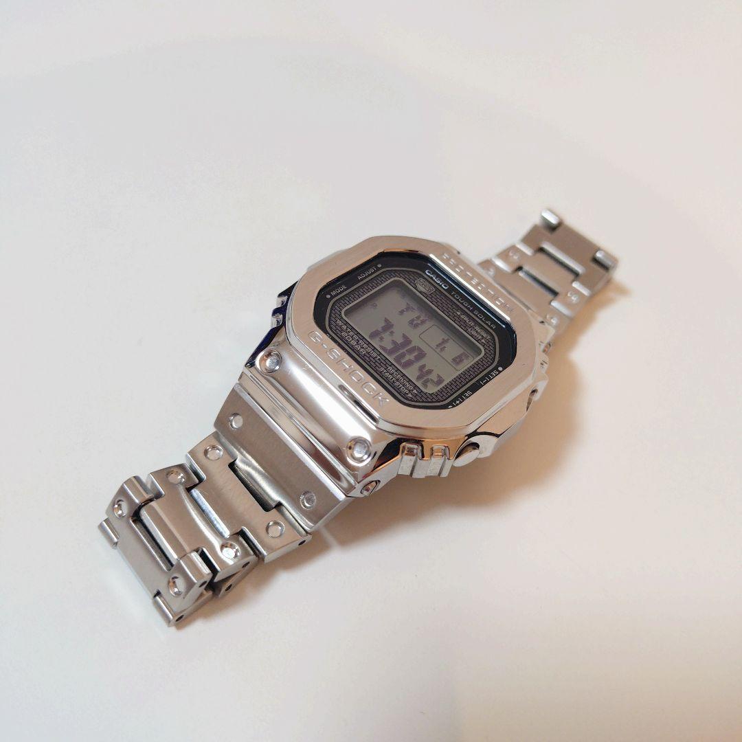 G-SHOCK 腕時計 シルバー フルメタル GMW-B5000D-1JF