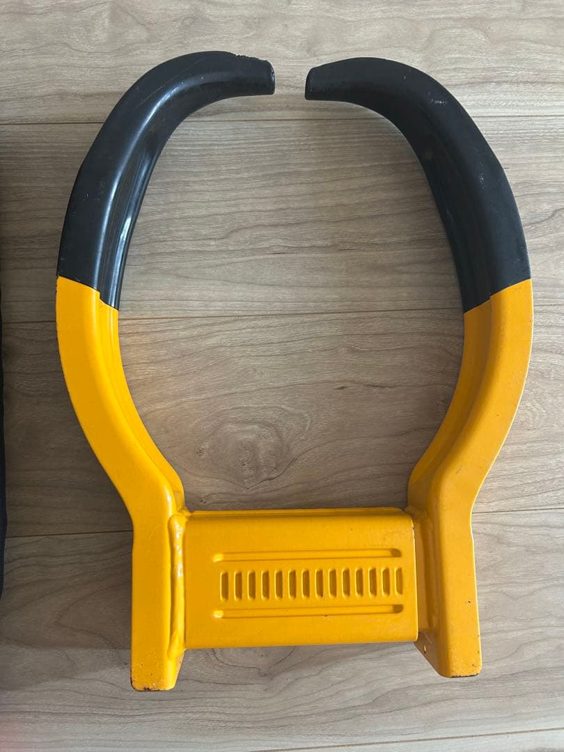 TOYOTA カーロック（イエロー×ブラック） 収納バッグ付き