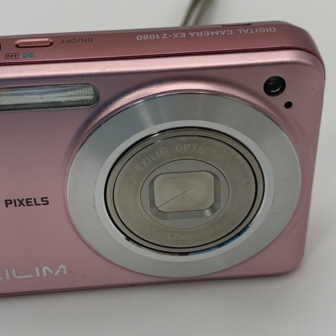 極美品 CASIO EX-Z1080 ピンク コンデジ